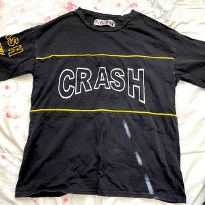 Women Shirt size M Black Color CRASH CiciCat Brand